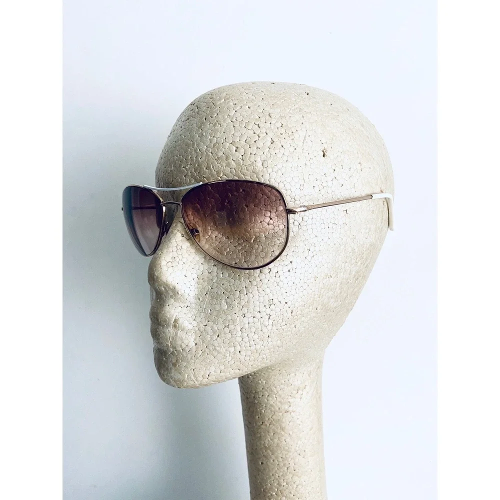 Kate Spade NY Gold & White Aviator Frame Temple Glasses Ally 3/S 0DX4 60 15 135